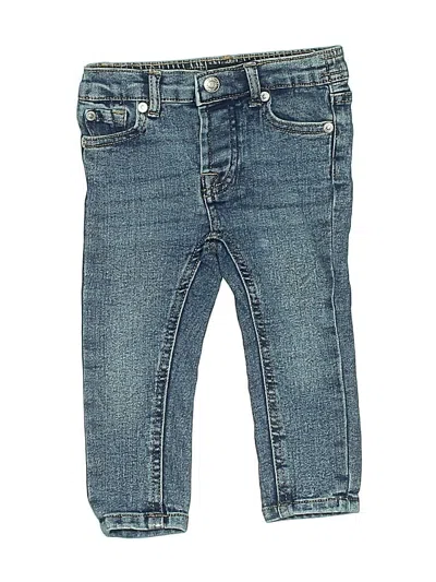 Pre-owned 7 For All Mankind Kids' Jeans In Blue