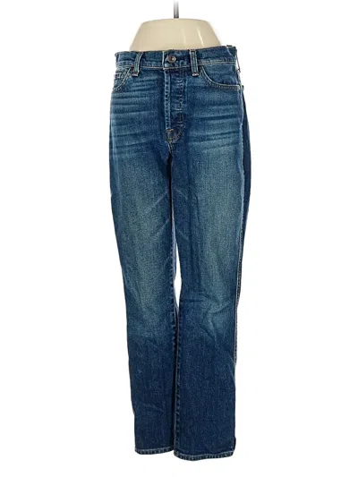 Pre-owned 7 For All Mankind Jeans In Blue
