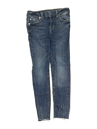Pre-owned 7 For All Mankind Kids' Jeans In Blue