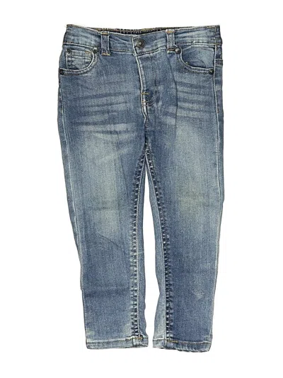 Pre-owned 7 For All Mankind Kids' Jeans In Blue