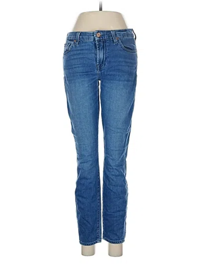 Pre-owned 7 For All Mankind Jeans In Blue