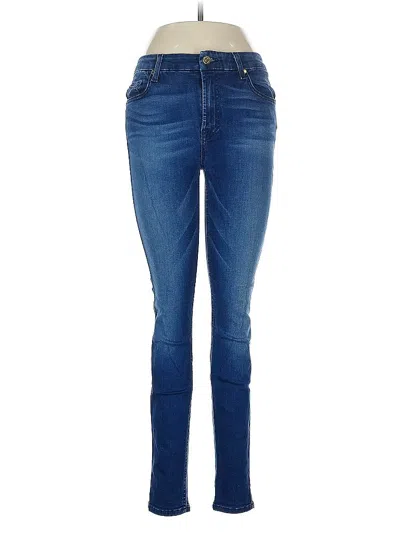Pre-owned 7 For All Mankind Jeans In Blue