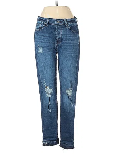 Pre-owned 7 For All Mankind Jeans In Blue