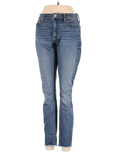 Pre-owned 7 For All Mankind Jeans In Blue