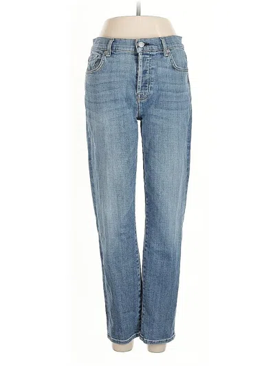 Pre-owned 7 For All Mankind Jeans In Blue