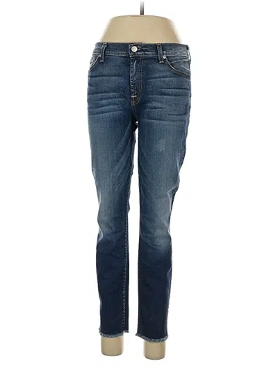 Pre-owned 7 For All Mankind Jeans In Blue