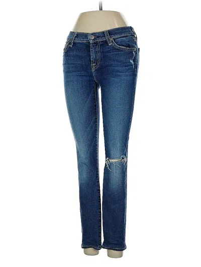 Pre-owned 7 For All Mankind Jeans In Blue