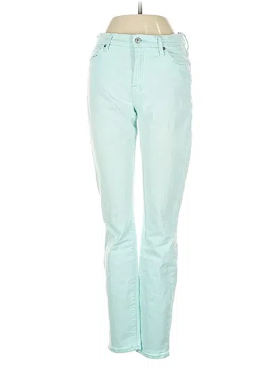 Pre-owned 7 For All Mankind Jeans In Blue