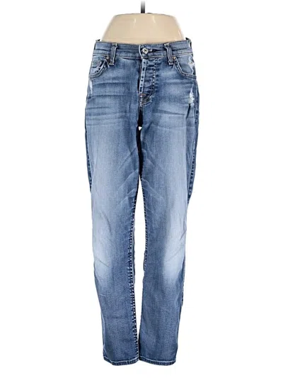 Pre-owned 7 For All Mankind Jeans In Blue
