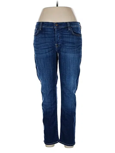 Pre-owned 7 For All Mankind Jeans In Blue