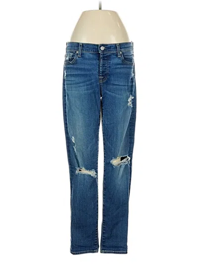 Pre-owned 7 For All Mankind Jeans In Blue