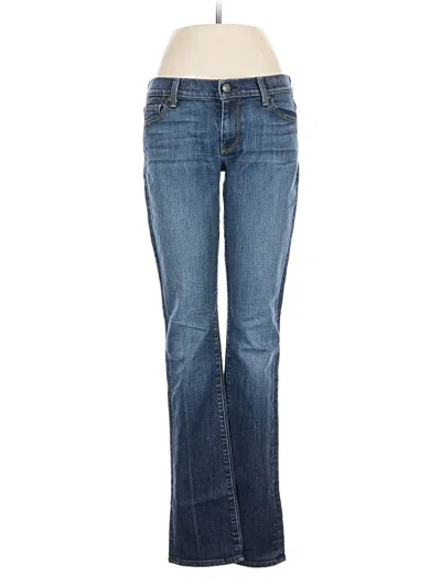 Pre-owned 7 For All Mankind Jeans In Blue