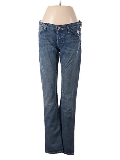 Pre-owned 7 For All Mankind Jeans In Blue