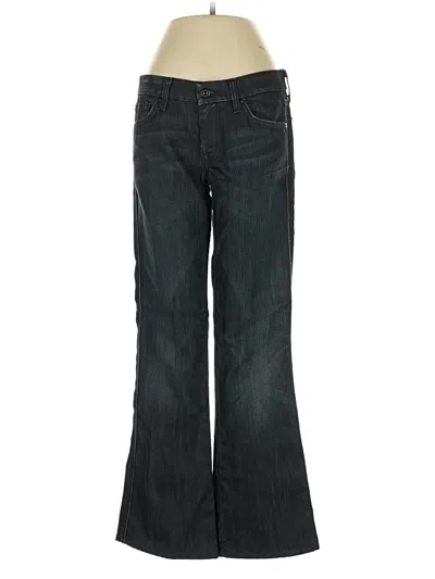 Pre-owned 7 For All Mankind Jeans In Blue