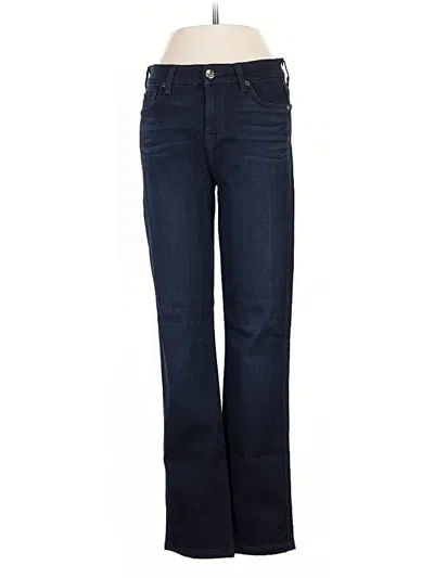 Pre-owned 7 For All Mankind Jeans In Blue