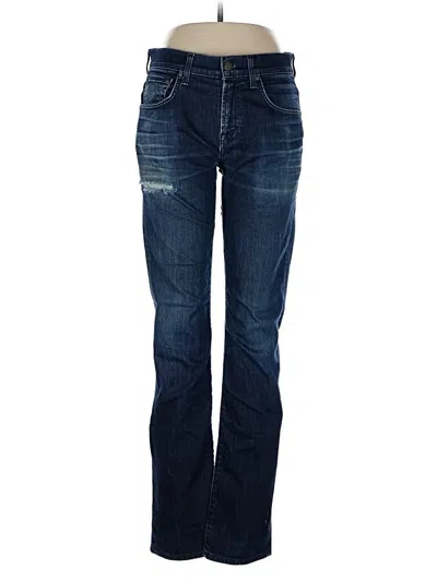 Pre-owned 7 For All Mankind Jeans In Blue