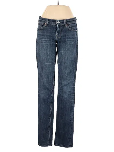 Pre-owned 7 For All Mankind Jeans In Blue