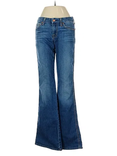 Pre-owned 7 For All Mankind Jeans In Blue
