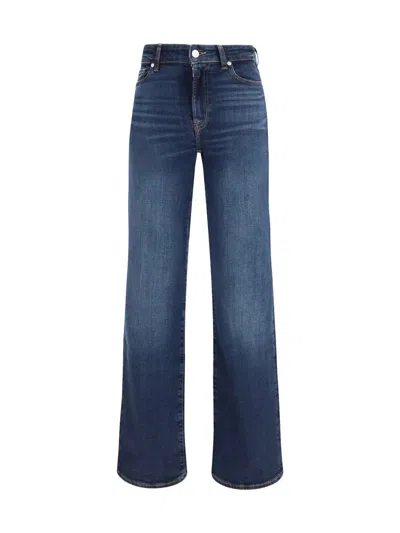 7 For All Mankind Jeans In Blue