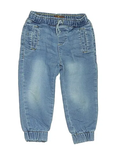 Pre-owned 7 For All Mankind Kids' Jeans In Blue