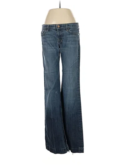 Pre-owned 7 For All Mankind Jeans In Blue
