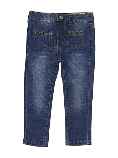 Pre-owned 7 For All Mankind Kids' Jeans In Blue