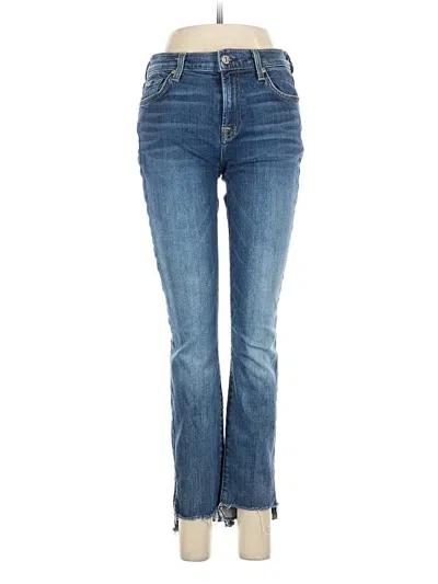 Pre-owned 7 For All Mankind Jeans In Blue