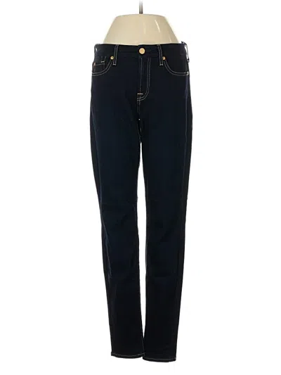 Pre-owned 7 For All Mankind Jeans In Blue