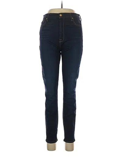 Pre-owned 7 For All Mankind Jeans In Blue