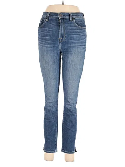 Pre-owned 7 For All Mankind Jeans In Blue