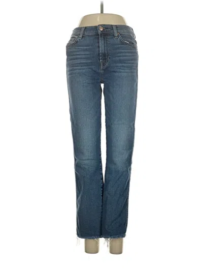 Pre-owned 7 For All Mankind Jeans In Blue