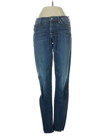 Pre-owned 7 For All Mankind Jeans In Blue
