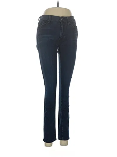 Pre-owned 7 For All Mankind Jeans In Blue