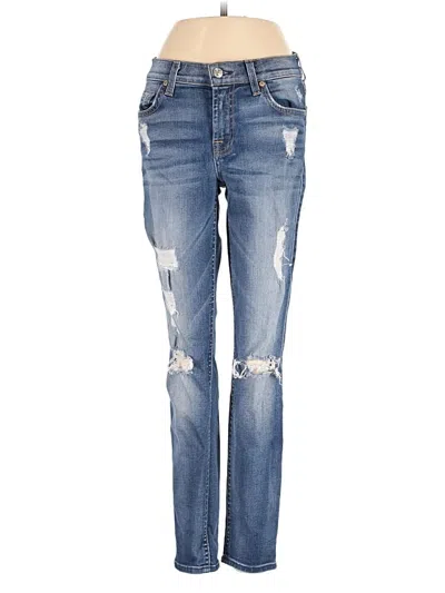 Pre-owned 7 For All Mankind Jeans In Blue