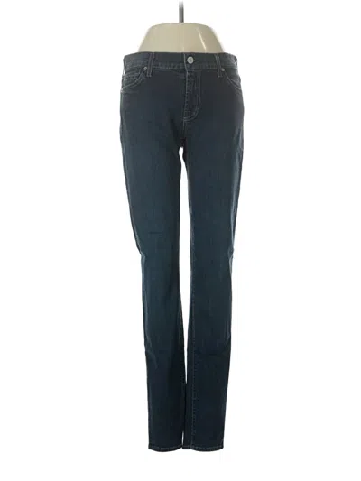 Pre-owned 7 For All Mankind Jeans In Blue