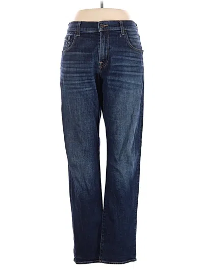 Pre-owned 7 For All Mankind Jeans In Blue