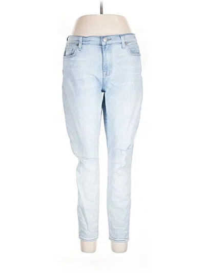 Pre-owned 7 For All Mankind Jeans In Blue