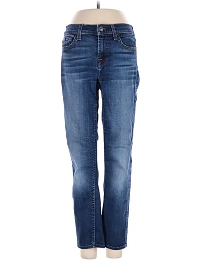 Pre-owned 7 For All Mankind Jeans In Blue