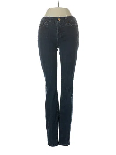 Pre-owned 7 For All Mankind Jeans In Blue