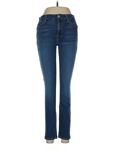 Pre-owned 7 For All Mankind Jeans In Blue