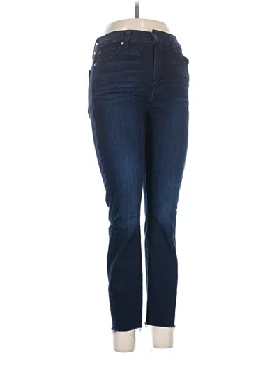 Pre-owned 7 For All Mankind Jeans In Blue