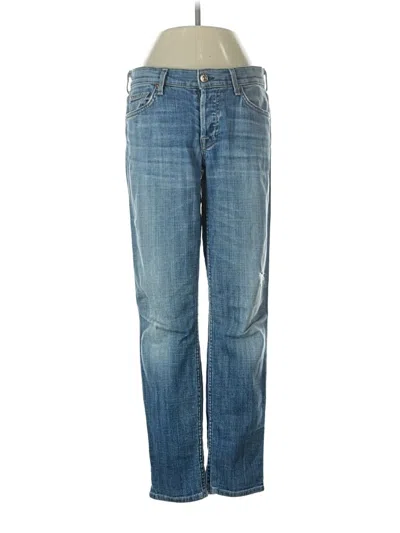 Pre-owned 7 For All Mankind Jeans In Blue