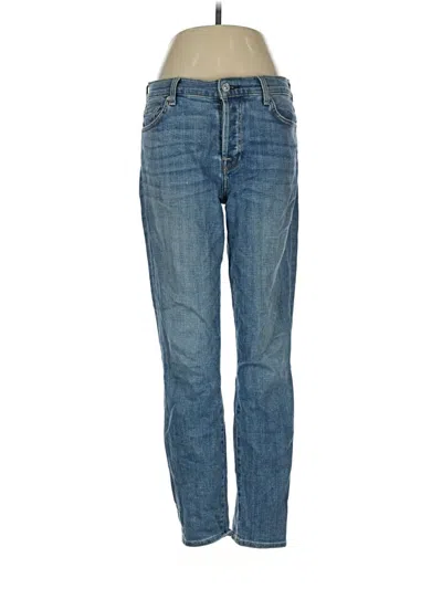Pre-owned 7 For All Mankind Jeans In Blue