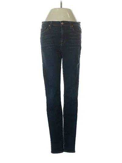 Pre-owned 7 For All Mankind Jeans In Blue