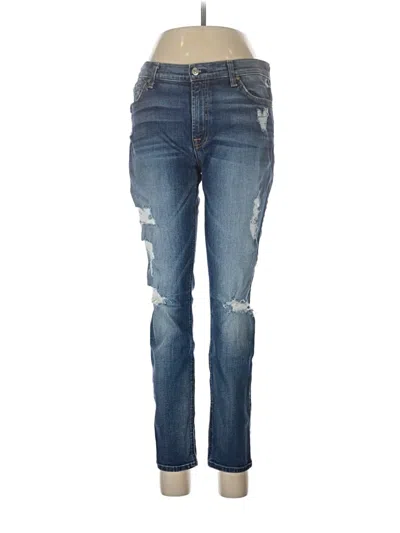 Pre-owned 7 For All Mankind Jeans In Blue