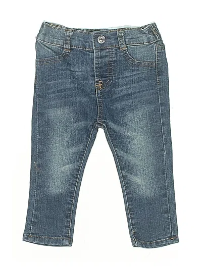 Pre-owned 7 For All Mankind Babies' Jeans In Blue