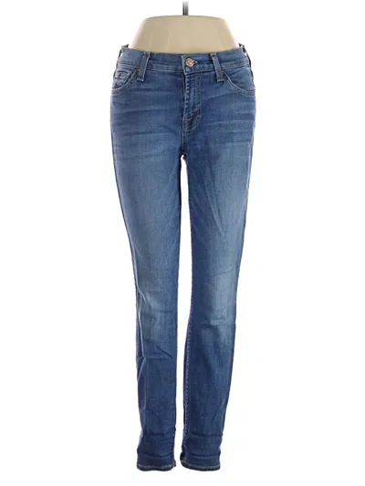Pre-owned 7 For All Mankind Jeans In Blue