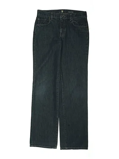 Pre-owned 7 For All Mankind Kids' Jeans In Blue