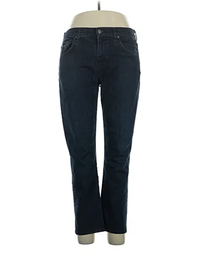 Pre-owned 7 For All Mankind Jeans In Blue
