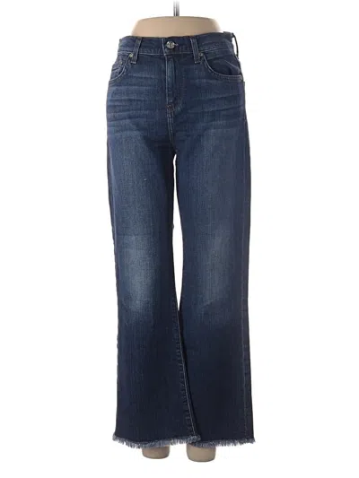 Pre-owned 7 For All Mankind Jeans In Blue